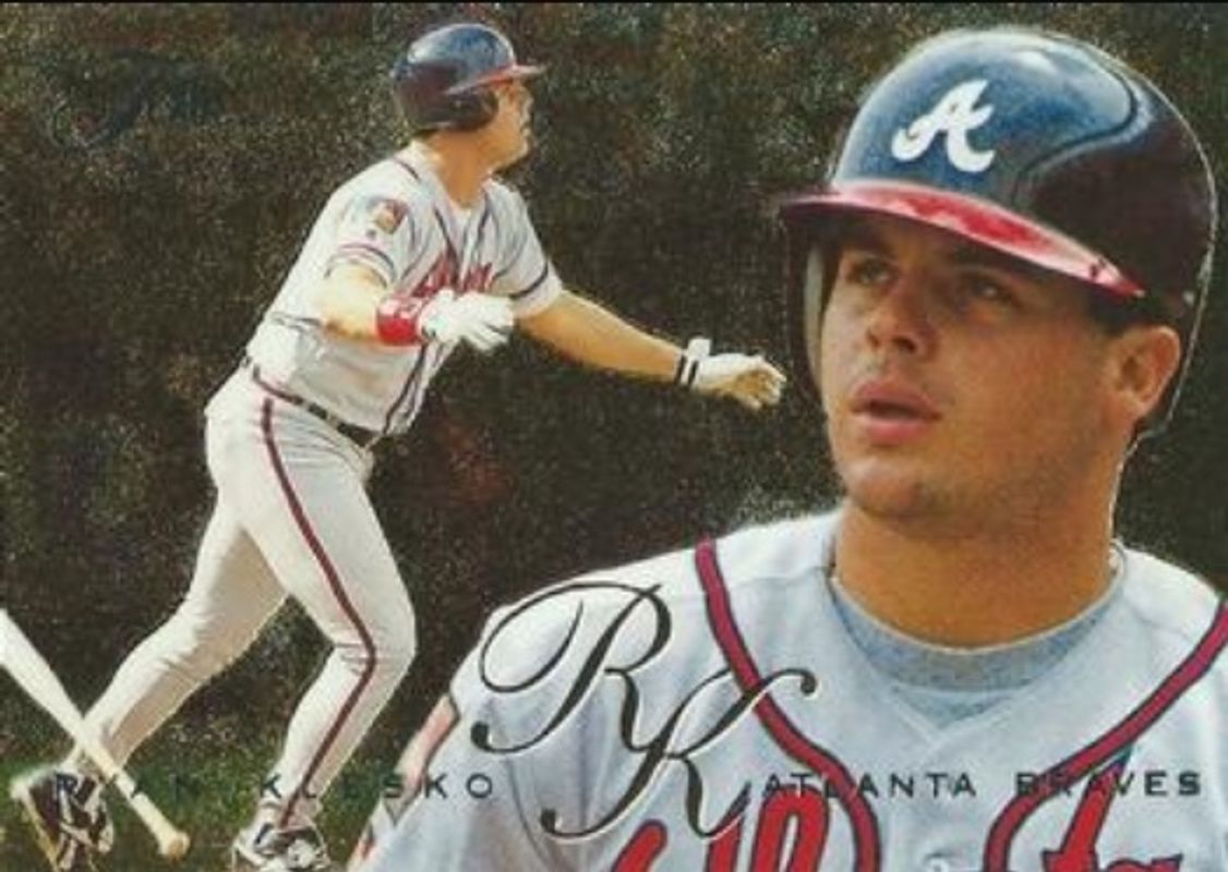 Ryan Klesko 1995 Flair #103 Base RAW