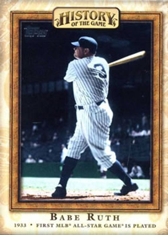2010 Topps #HOTG11 History of the Game