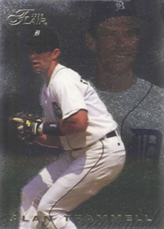 Alan Trammell 1996 Flair #85 Base RAW