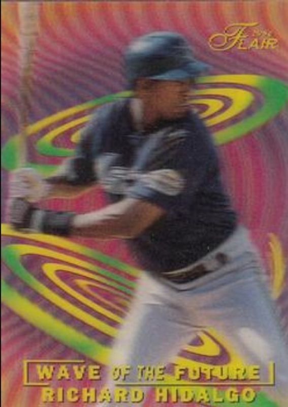 Richard Hidalgo 1996 Flair #13 Wave of the Future RAW