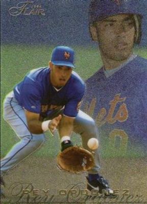 メジャーリーグ　カード　REY ORDONEZ Rey Ordonez Signed 1995 Upper Deck Minors Baseball Card
