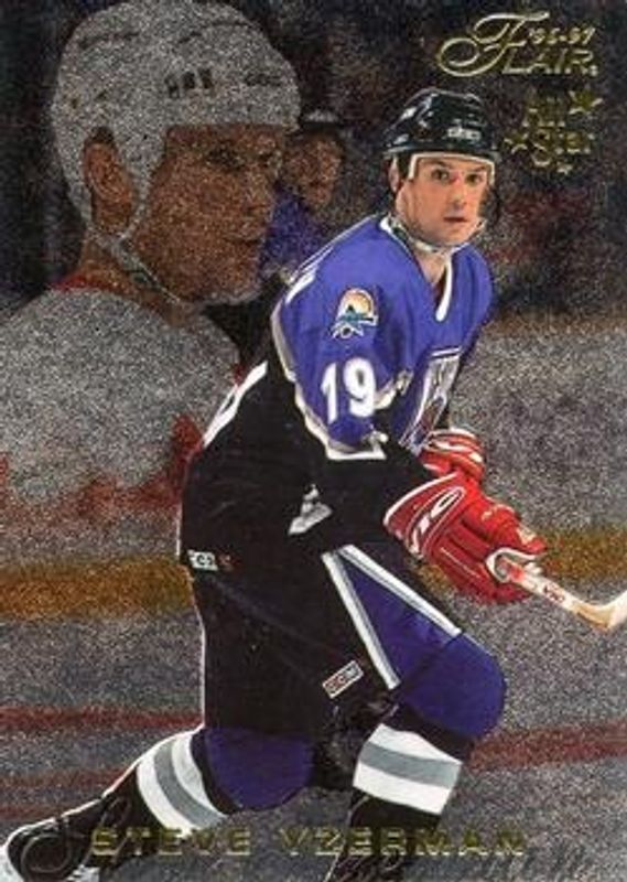 Steve Yzerman 1996 Flair #31 Base RAW