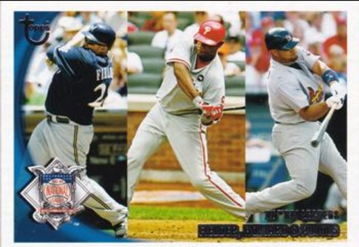 2010 Topps #42 League Leaders - Vintage Cardstock