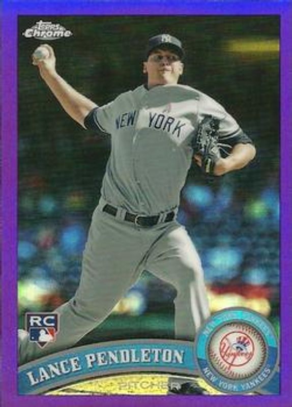 2011 Topps Chrome #196 Purple Refractor /499