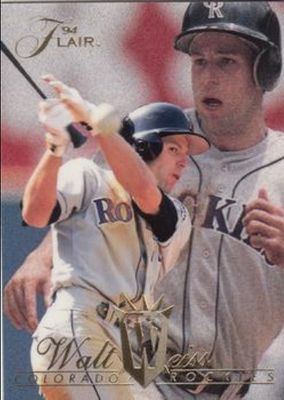1994 Flair #377 Base
