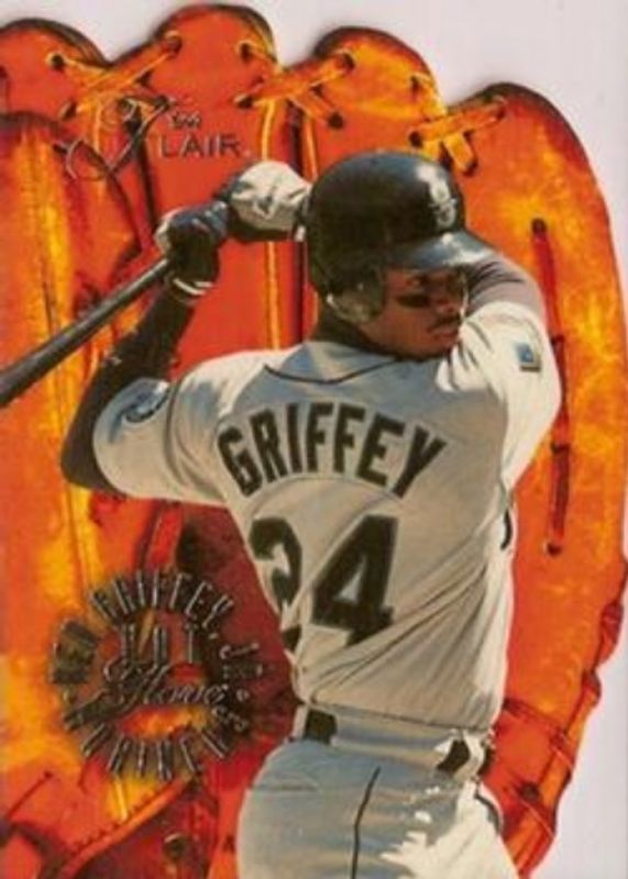 Ken Griffey Jr. 1994 Flair #3 Hot Gloves RAW