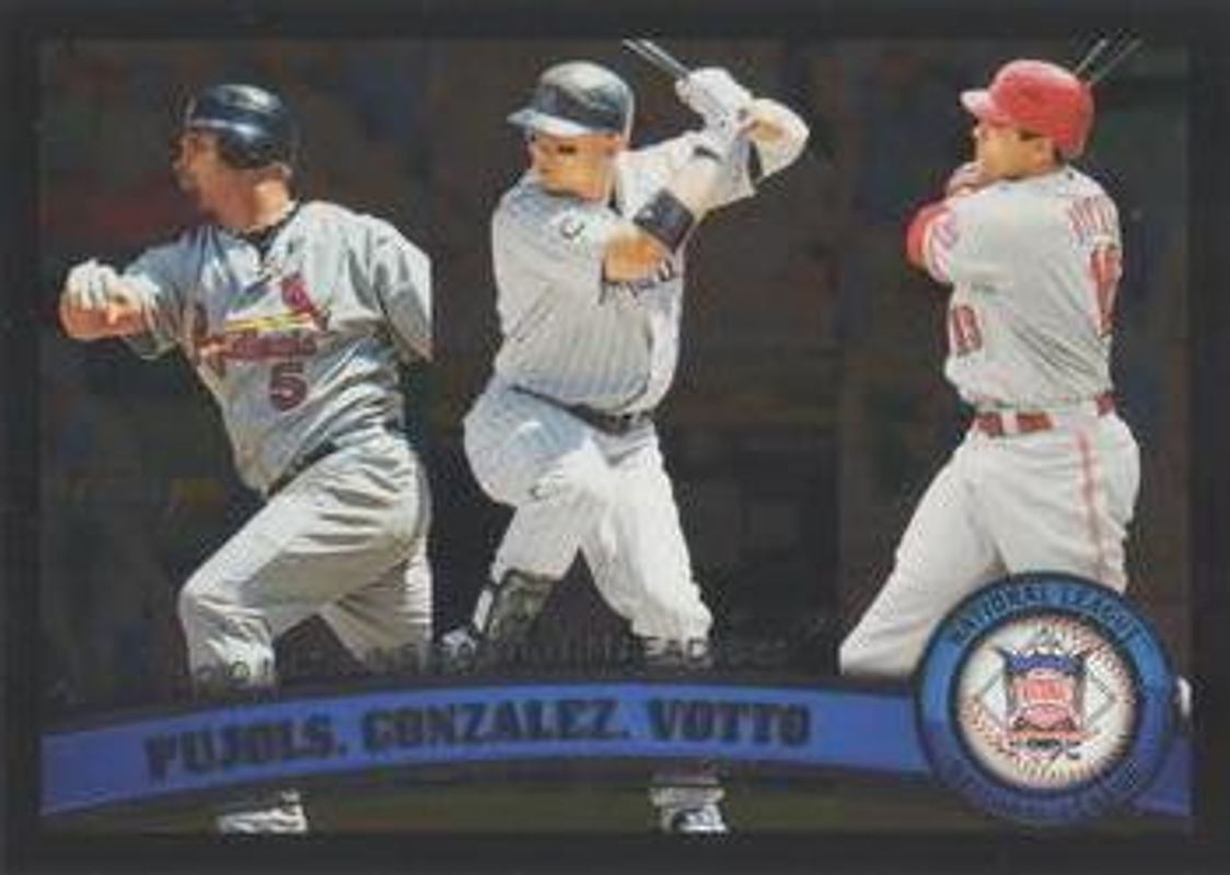 2011 Topps #138 League Leaders - Black Border