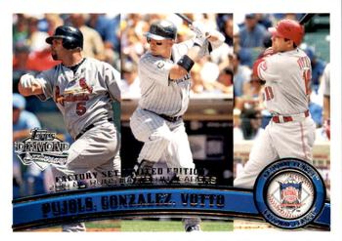 2011 Topps #138 League Leaders - Diamond Anniversary Limited Edition