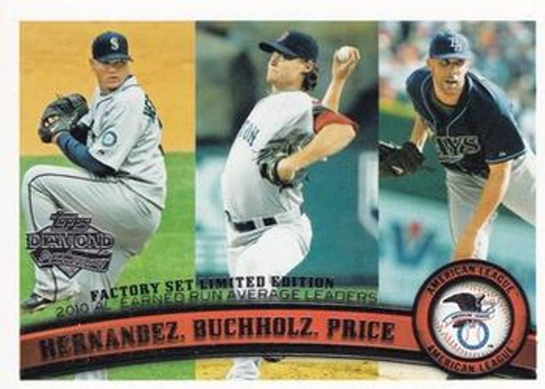 2011 Topps #235 League Leaders - Diamond Anniversary Limited Edition