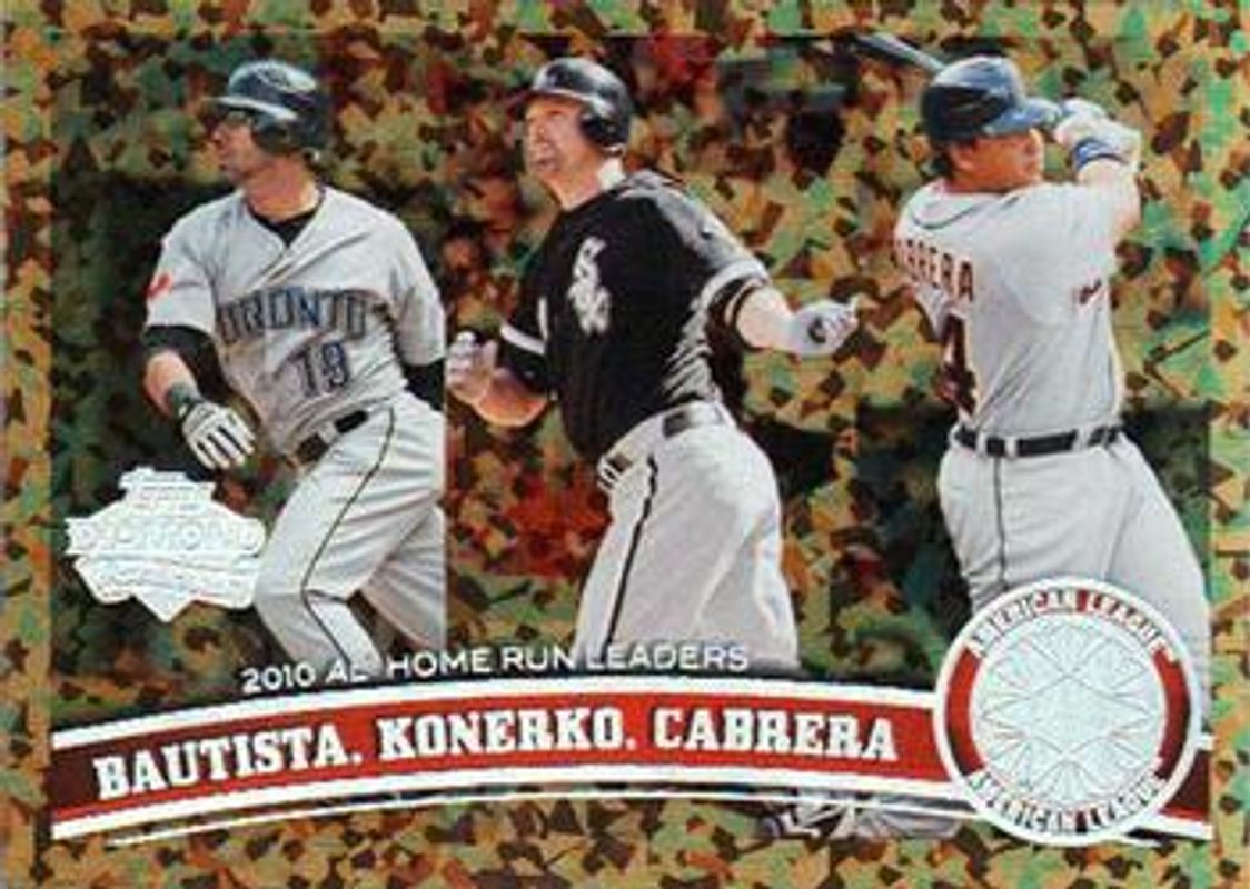 2011 Topps #202 League Leaders - Cognac Diamond Anniversary