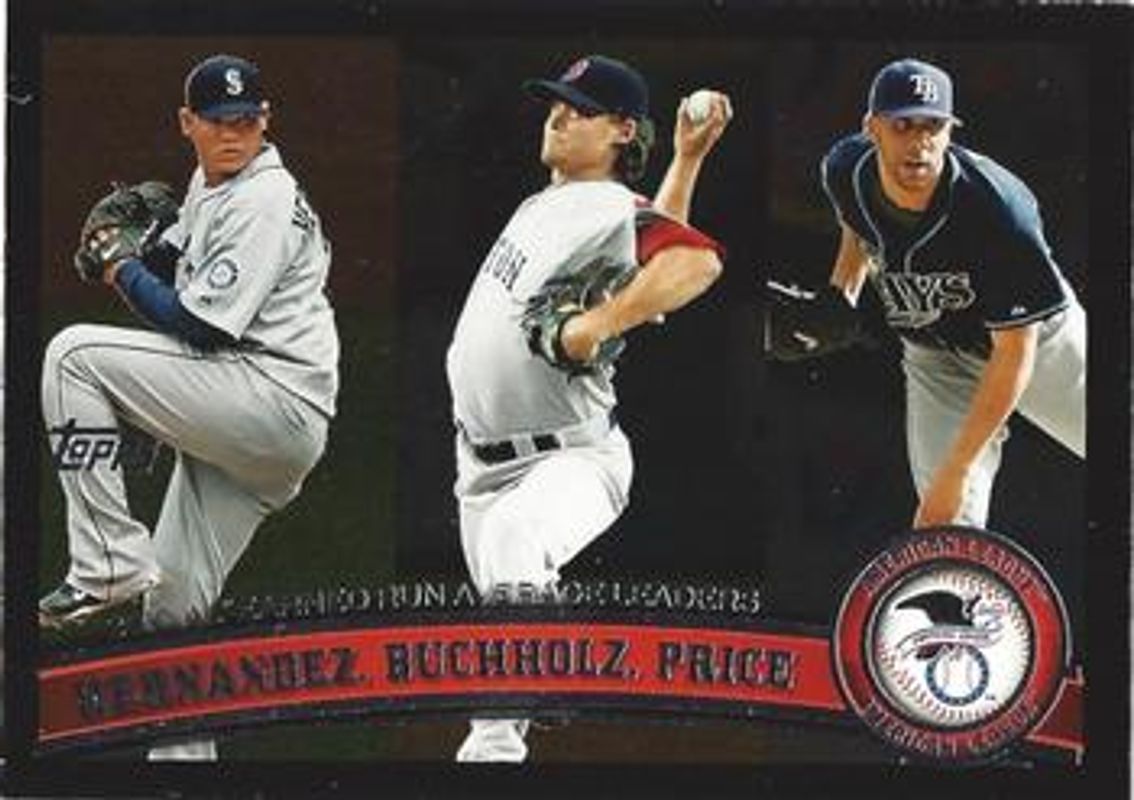 2011 Topps #235 League Leaders - Black Border
