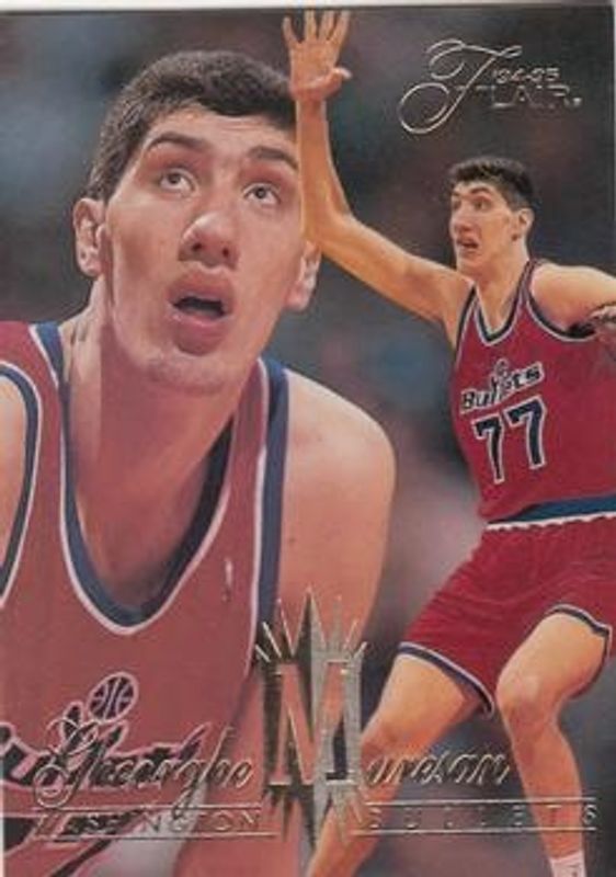 Gheorghe Muresan 1994 Flair #156 Base RAW