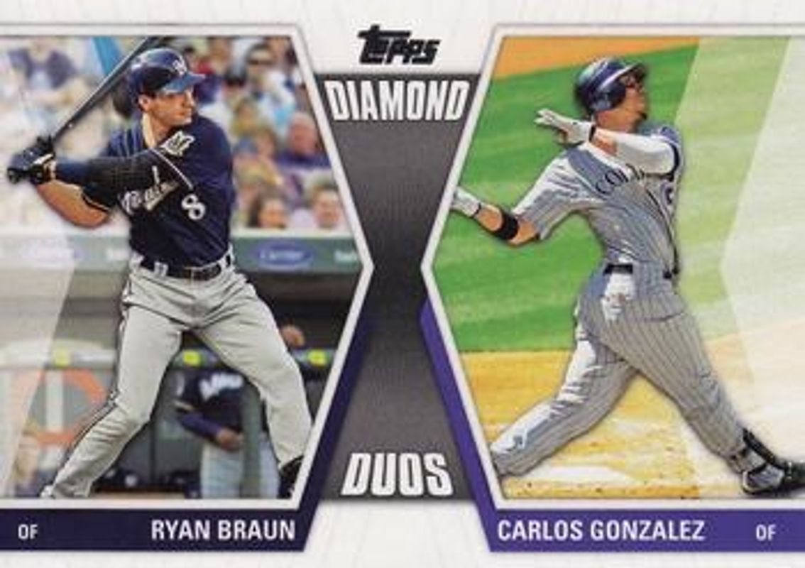 2011 Topps #DD-6 Diamond Duos (Series 2)