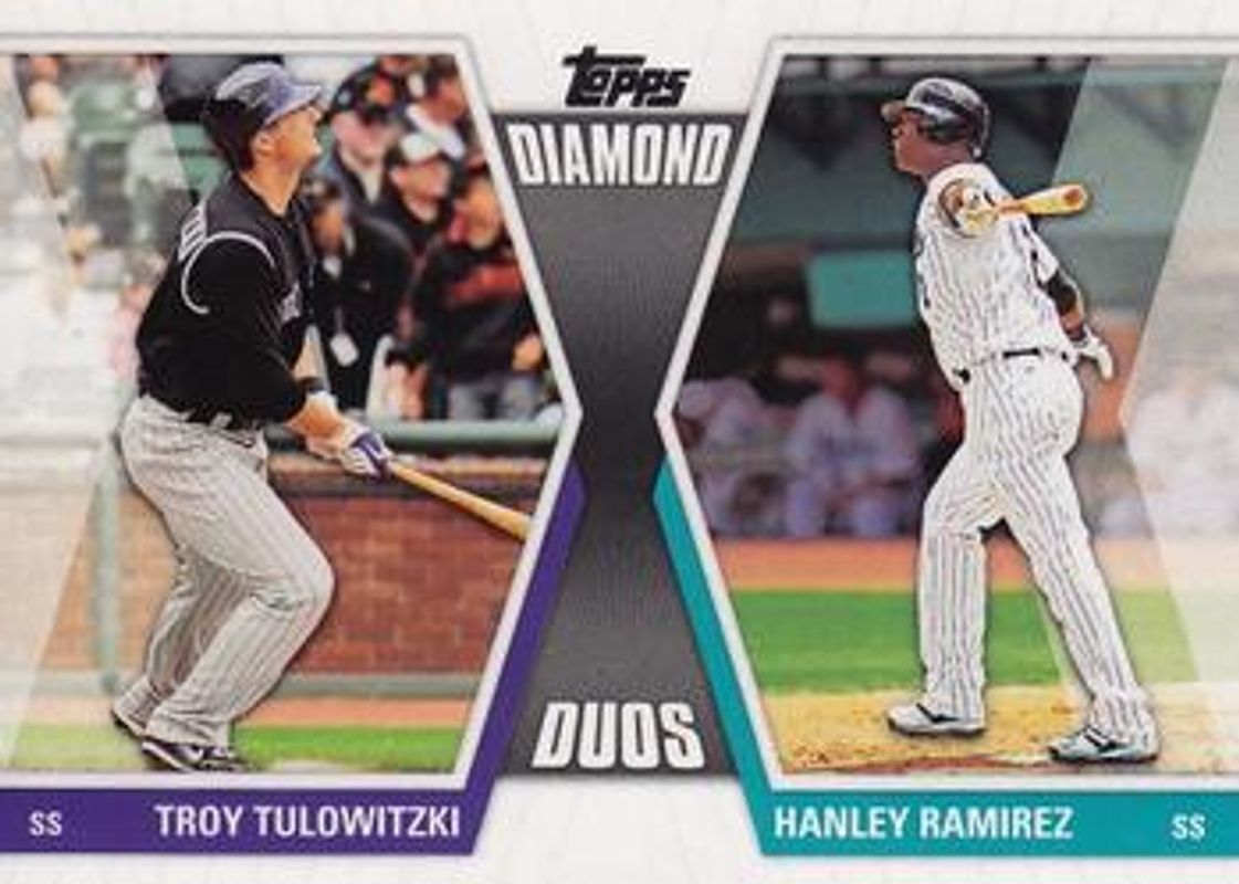 2011 Topps #DD-12 Diamond Duos (Series 2)