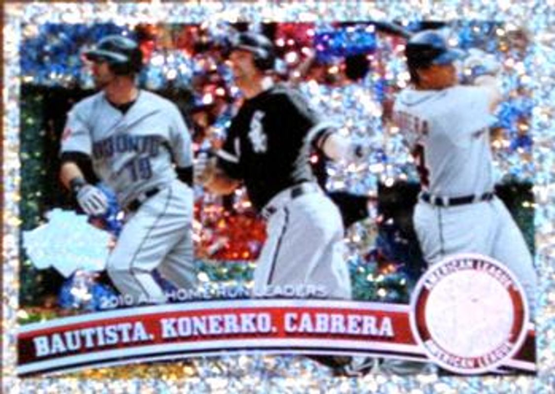 2011 Topps #202 League Leaders - Diamond Anniversary