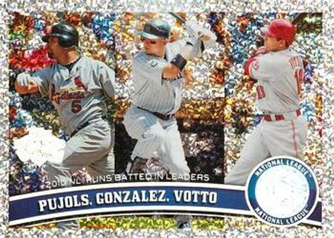 2011 Topps #138 League Leaders - Diamond Anniversary