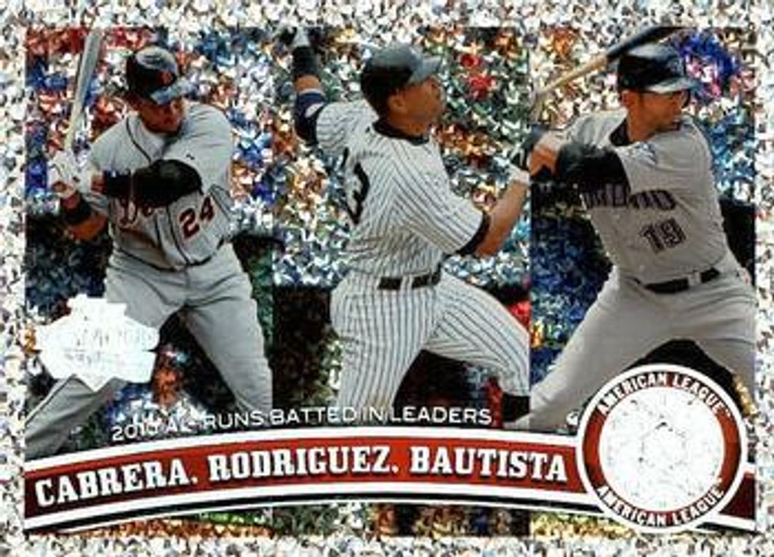2011 Topps #306 League Leaders - Diamond Anniversary