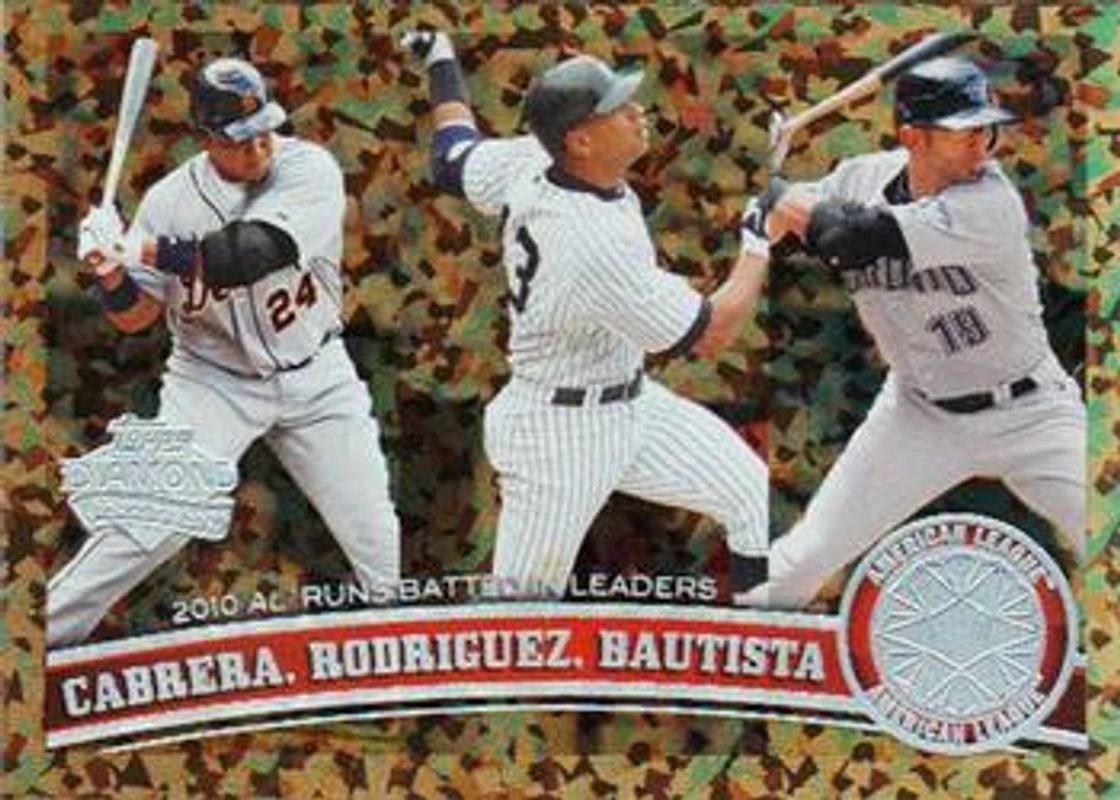 2011 Topps #306 League Leaders - Cognac Diamond Anniversary