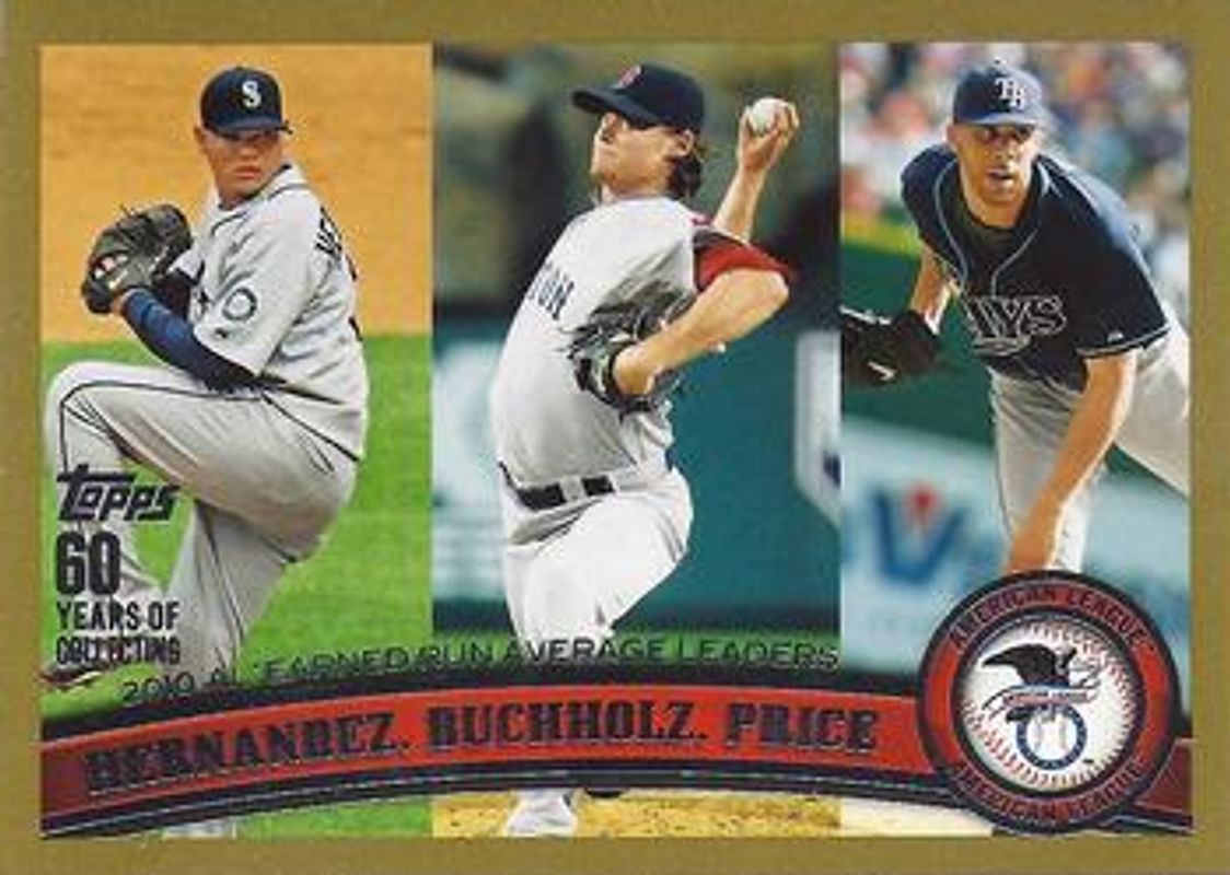 2011 Topps #235 League Leaders - Gold /2011