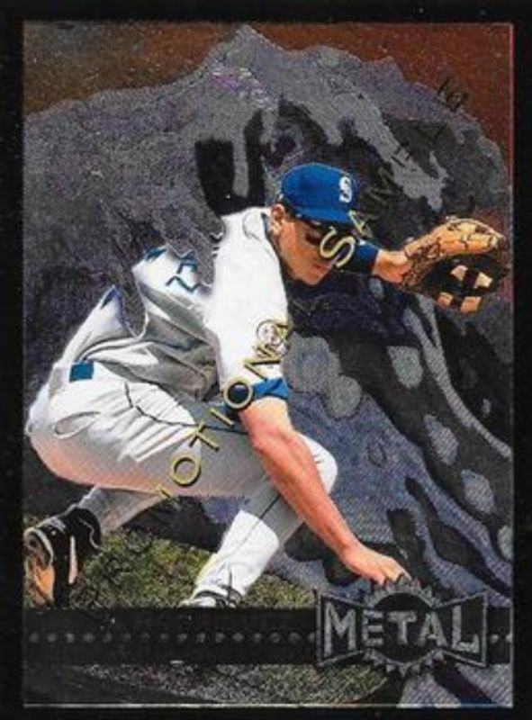 Alex Rodriguez 1996 Metal Universe #110 Promotional Sample RAW