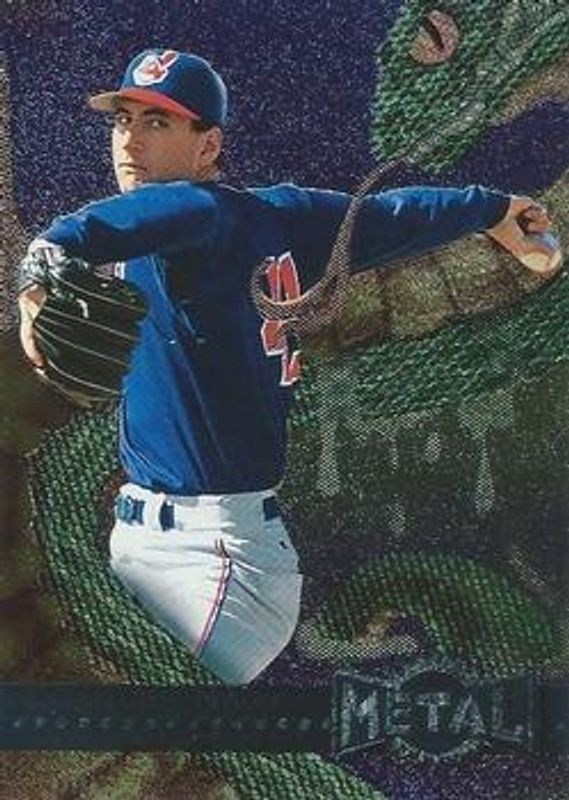 Charles Nagy 1996 Metal Universe #51 Base RAW