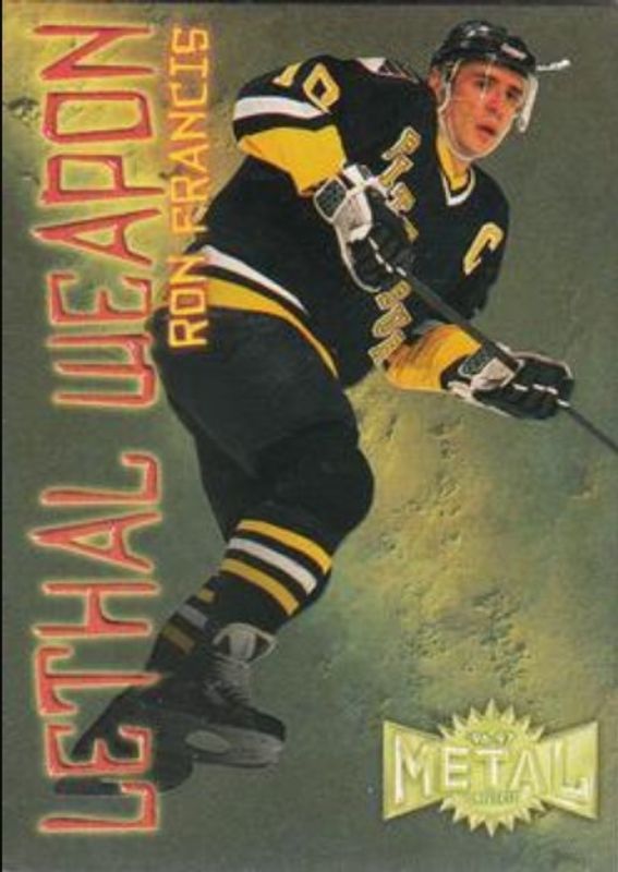 1996 Fleer Metal Universe #5 Lethal Weapons - Super Power