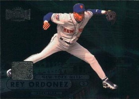 Rey Ordonez 1998 Metal Universe #105 Precious Metal Gems /50