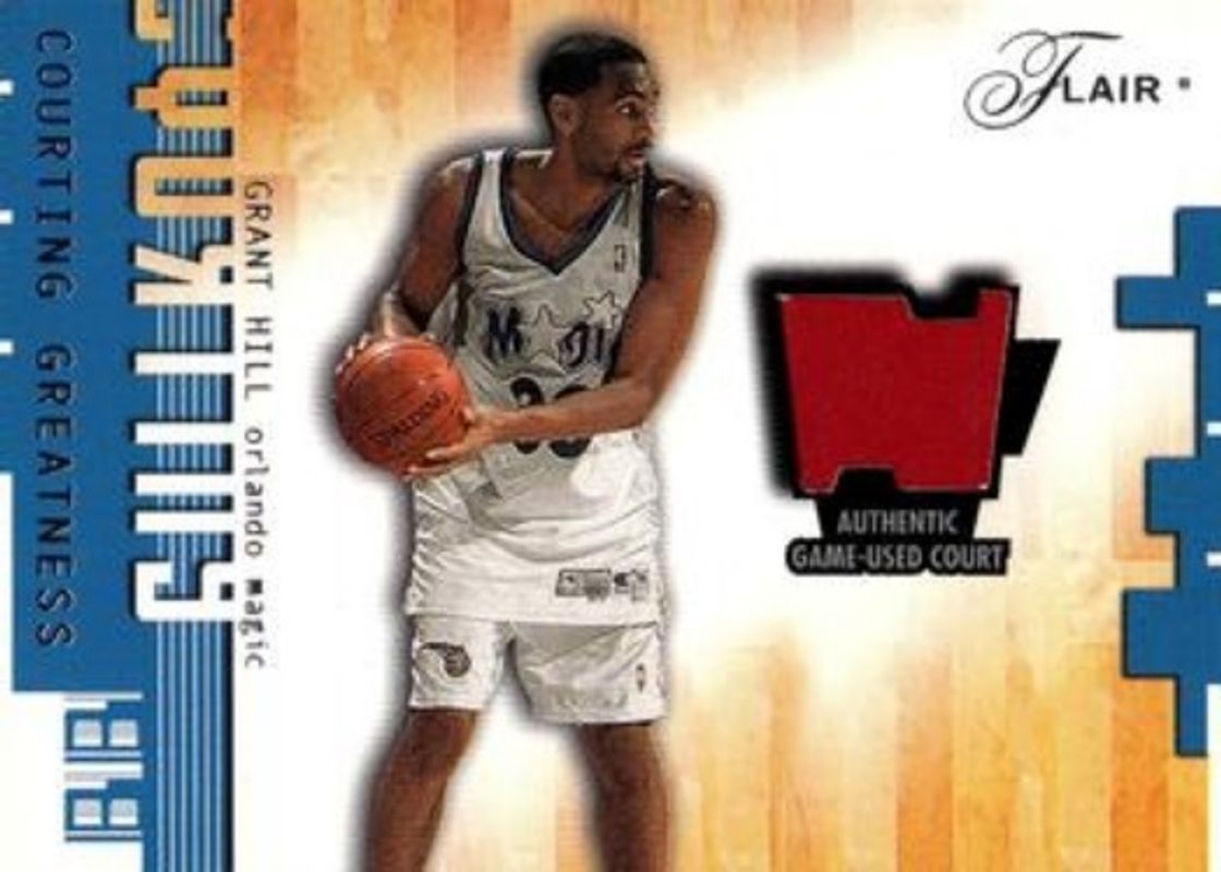 Grant Hill 2001 Flair Courting Greatness RAW