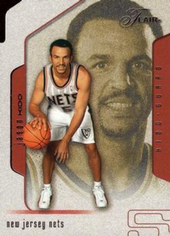 Jason Kidd 2001 Flair #84 Base RAW