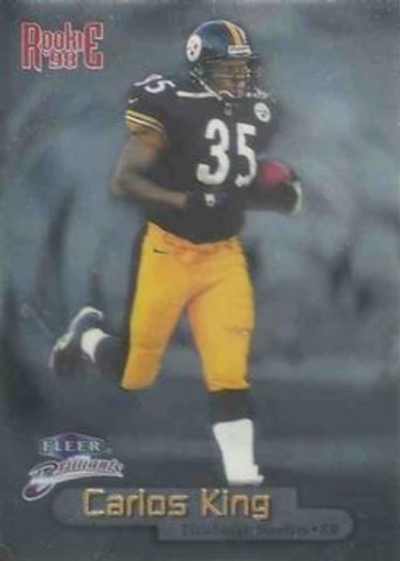 Carlos King 1998 Fleer Brilliants #147 Base Rookie RAW