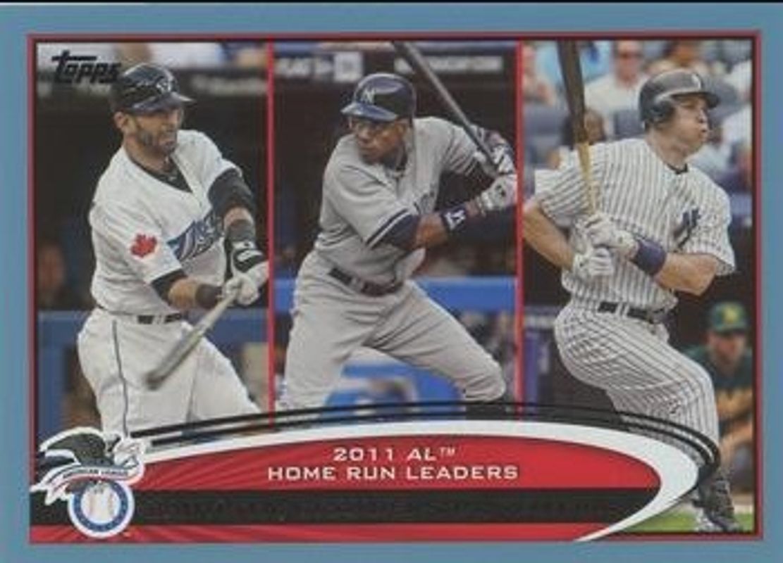 2012 Topps #302 League Leaders - Blue