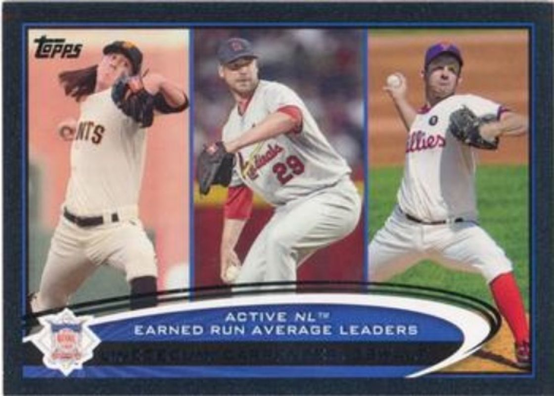 2012 Topps #92 League Leaders - Black /61
