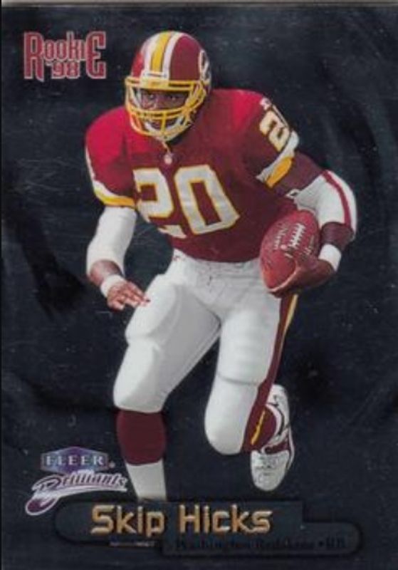 Skip Hicks 1998 Fleer Brilliants #102 Base Rookie RAW