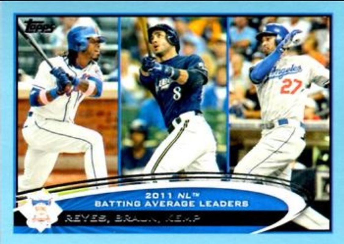 2012 Topps #181 Blue