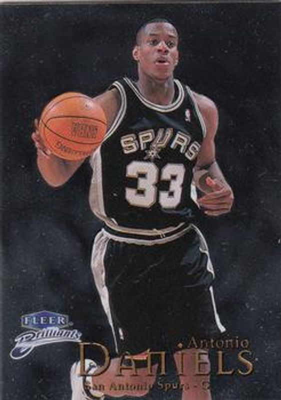 Antonio Daniels 1998 Fleer Brilliants #79 Base RAW