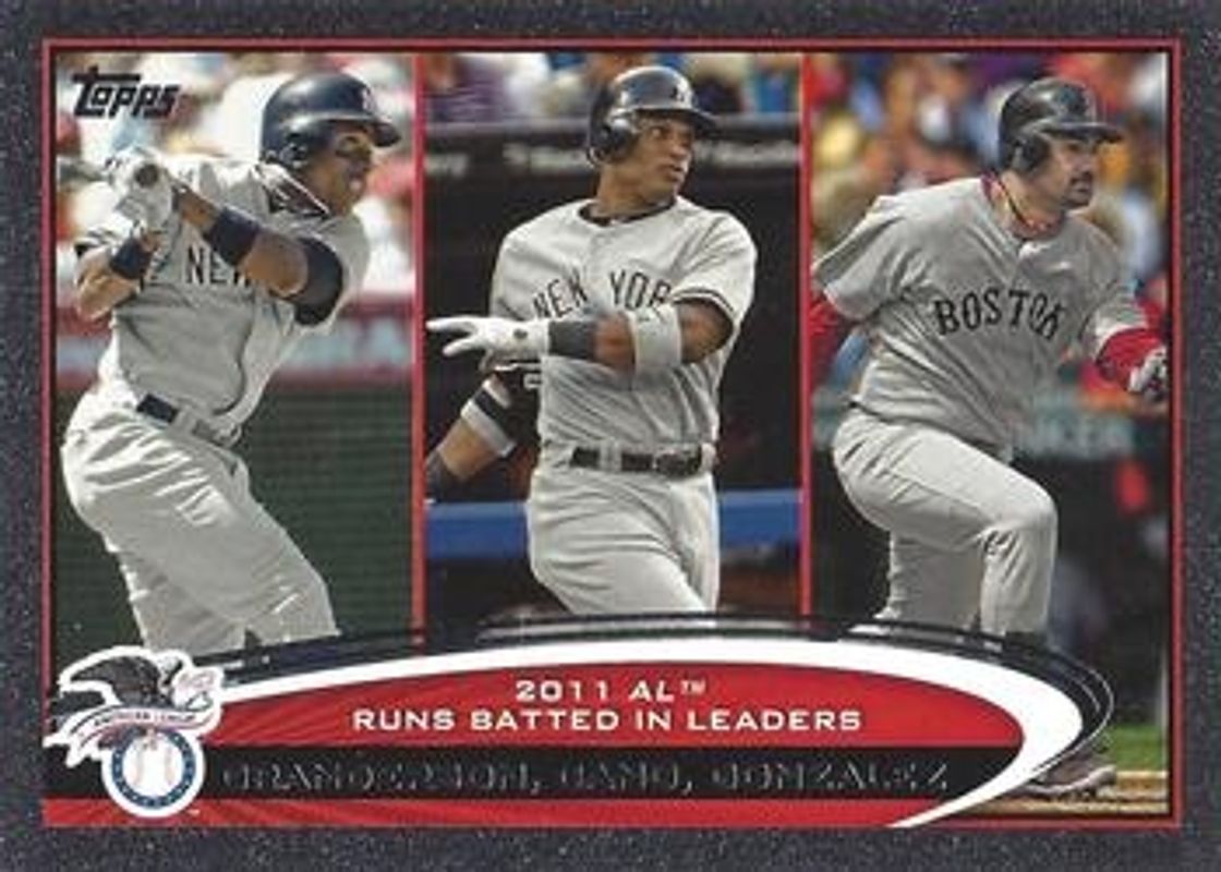 2012 Topps #33 League Leaders - Black /61