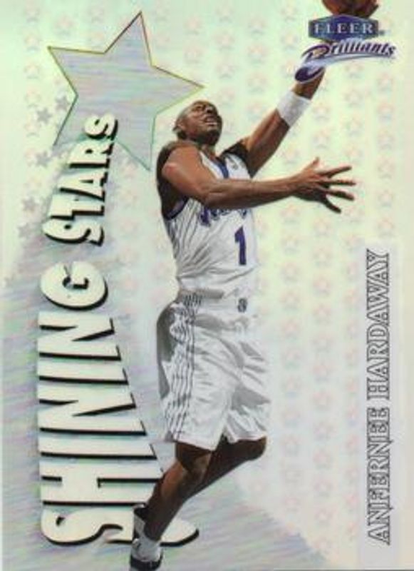Anfernee Hardaway 1998 Fleer Brilliants #11-SS Shining Stars - Pulsars RAW