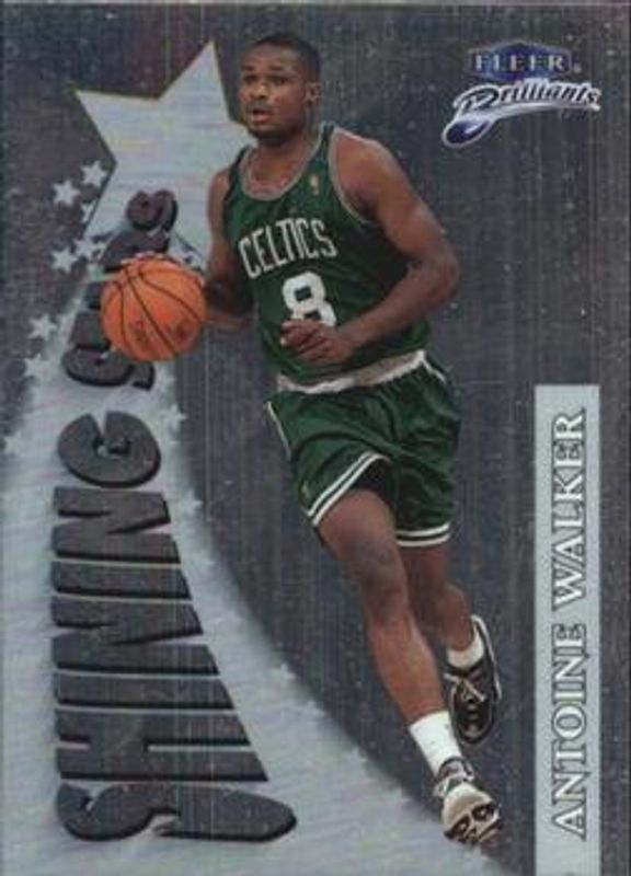 Antoine Walker 1998 Fleer Brilliants #2-SS Shining Stars RAW