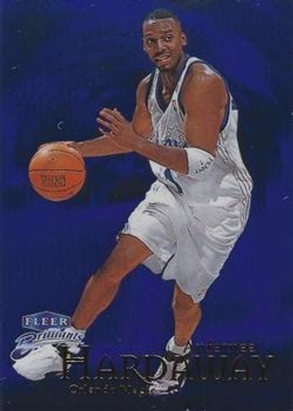 Anfernee Hardaway 1998 Fleer Brilliants #8B Blue RAW