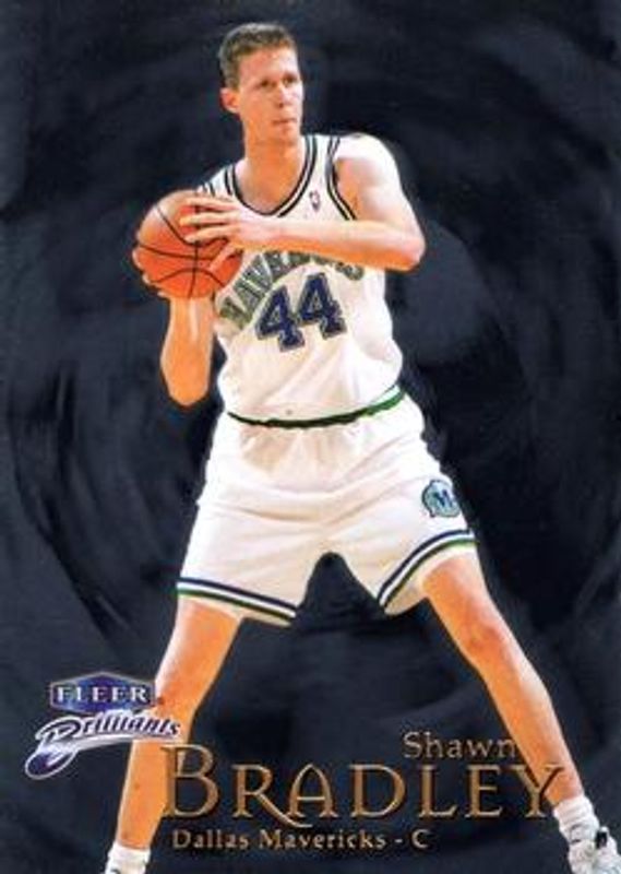 Shawn Bradley 1998 Fleer Brilliants #76 Base RAW