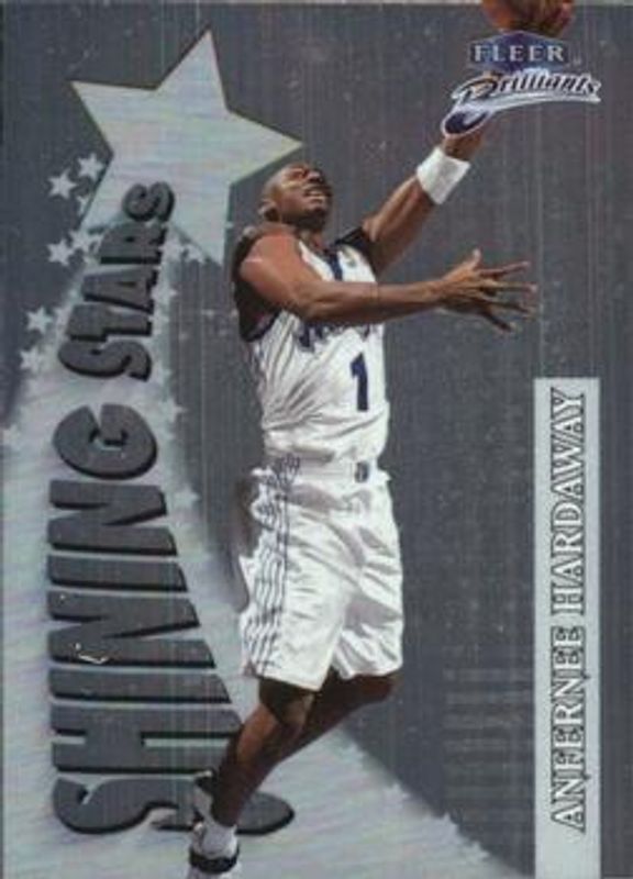 Anfernee Hardaway 1998 Fleer Brilliants #11-SS Shining Stars RAW