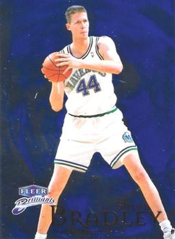 Shawn Bradley 1998 Fleer Brilliants #76B Blue RAW