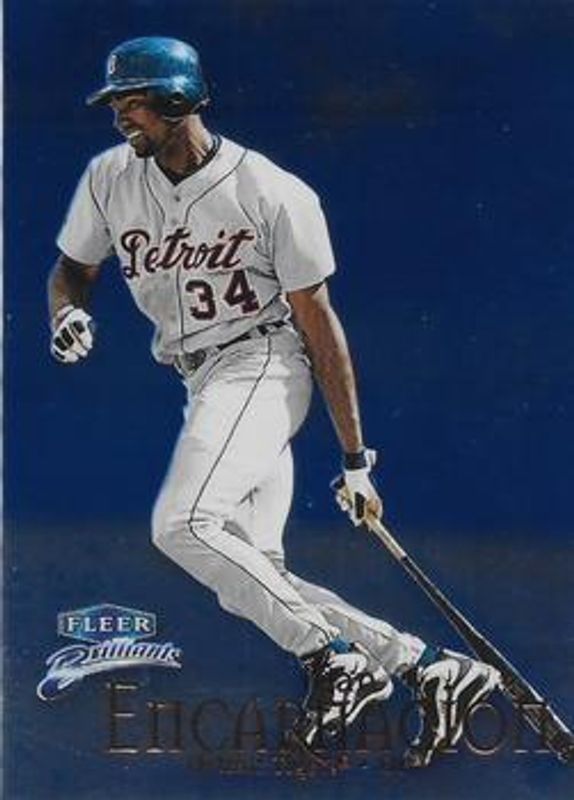 Juan Encarnacion 1999 Fleer Brilliants #68B Blue RAW