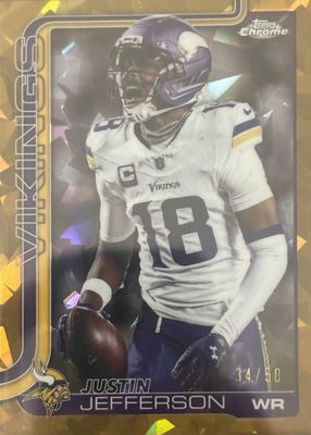 2025 Topps Chrome Sapphire Edition #195 Image Variation - Gold /50
