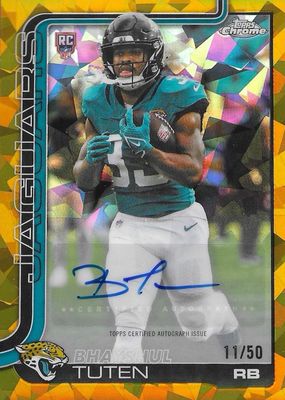 2025 Topps Chrome Sapphire Edition #RA-BT Rookie Autographs - Gold /50