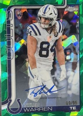 2025 Topps Chrome Sapphire Edition #RA-TWA Rookie Autographs - Green /99