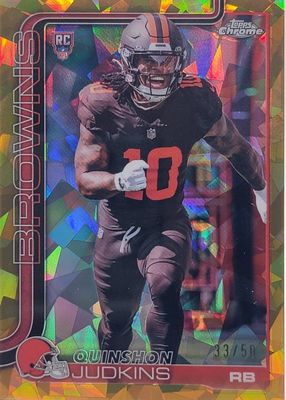 2025 Topps Chrome Sapphire Edition #325 Gold /50