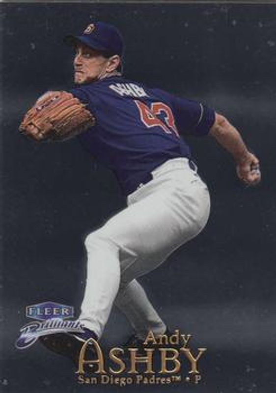 Andy Ashby 1999 Fleer Brilliants #67 Base RAW