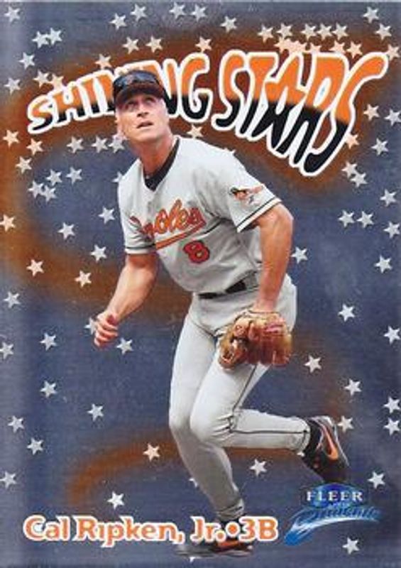 Cal Ripken Jr. 1999 Fleer Brilliants #10-SS Shining Stars RAW