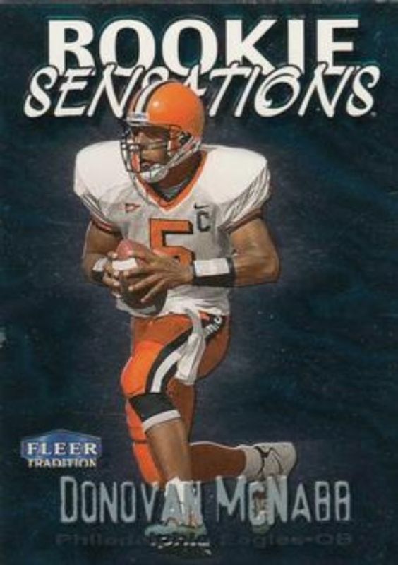 Donovan McNabb 1999 Fleer Tradition #16-RS Rookie Sensations RAW
